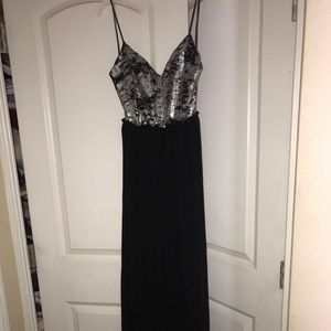 Backless Shimmering Dress